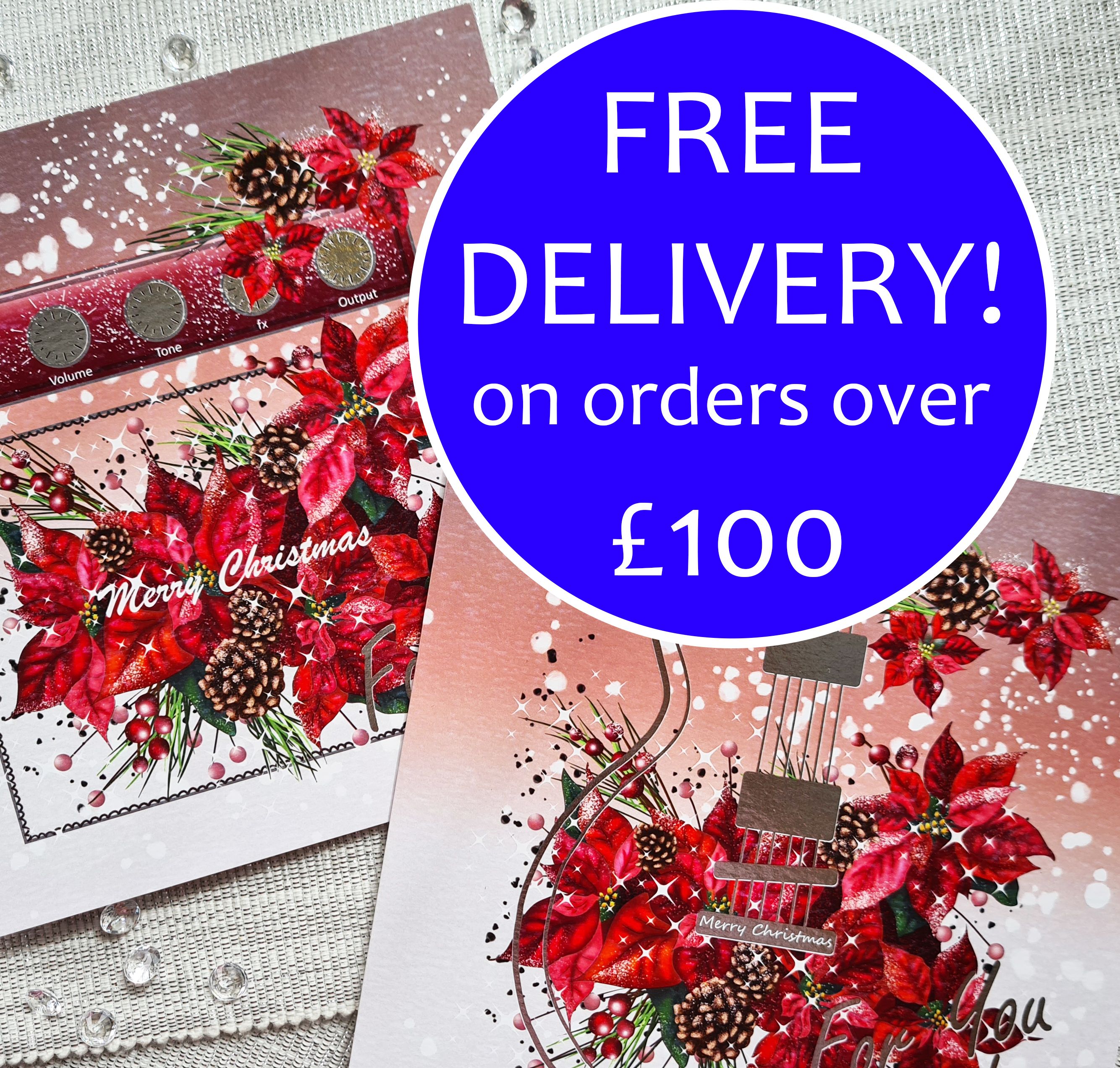 FREE DELIVERY on all orders over £100!